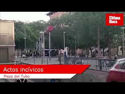 Incivismo En Palma Drogas Ruido Y Destrozos En La Plaza Del Tubo